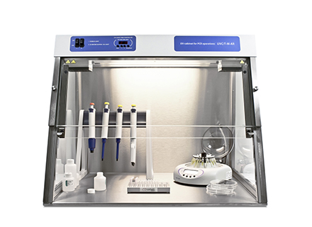 Paslanamaz Genel Amaçlı PCR UV<br>Kabini (Model UVC/T-M-AR )